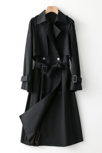 Khaki Trench Long Coat