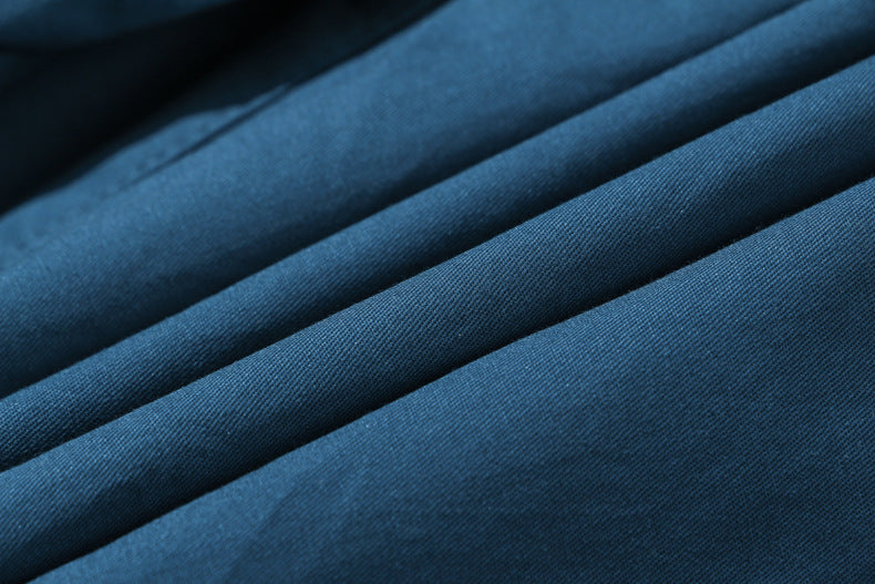 Color Matching Loose Trench Coat