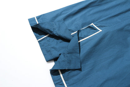 Color Matching Loose Trench Coat