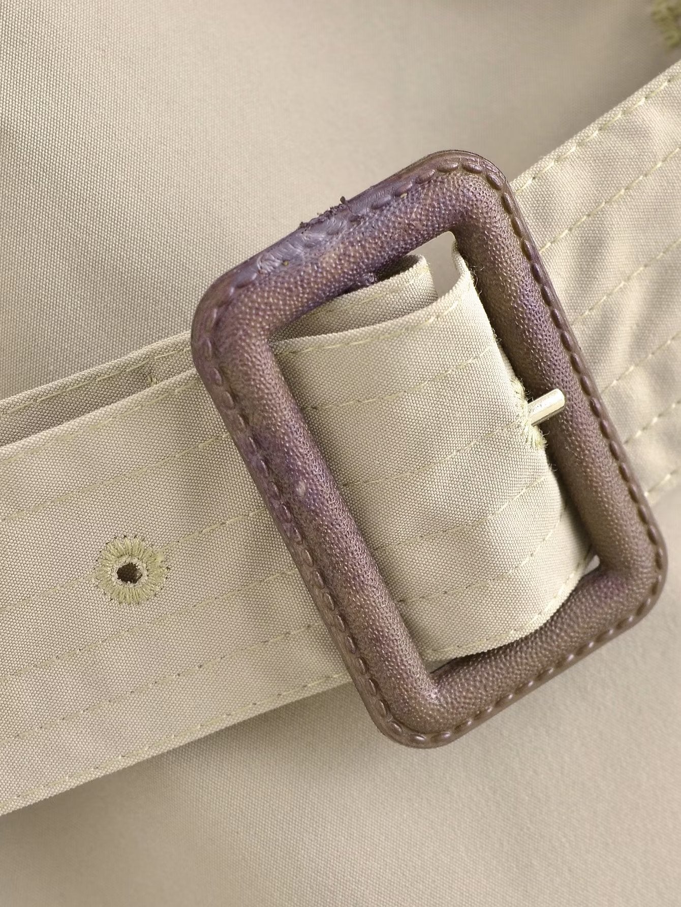 Double Breasted Loose Long Trench Coat