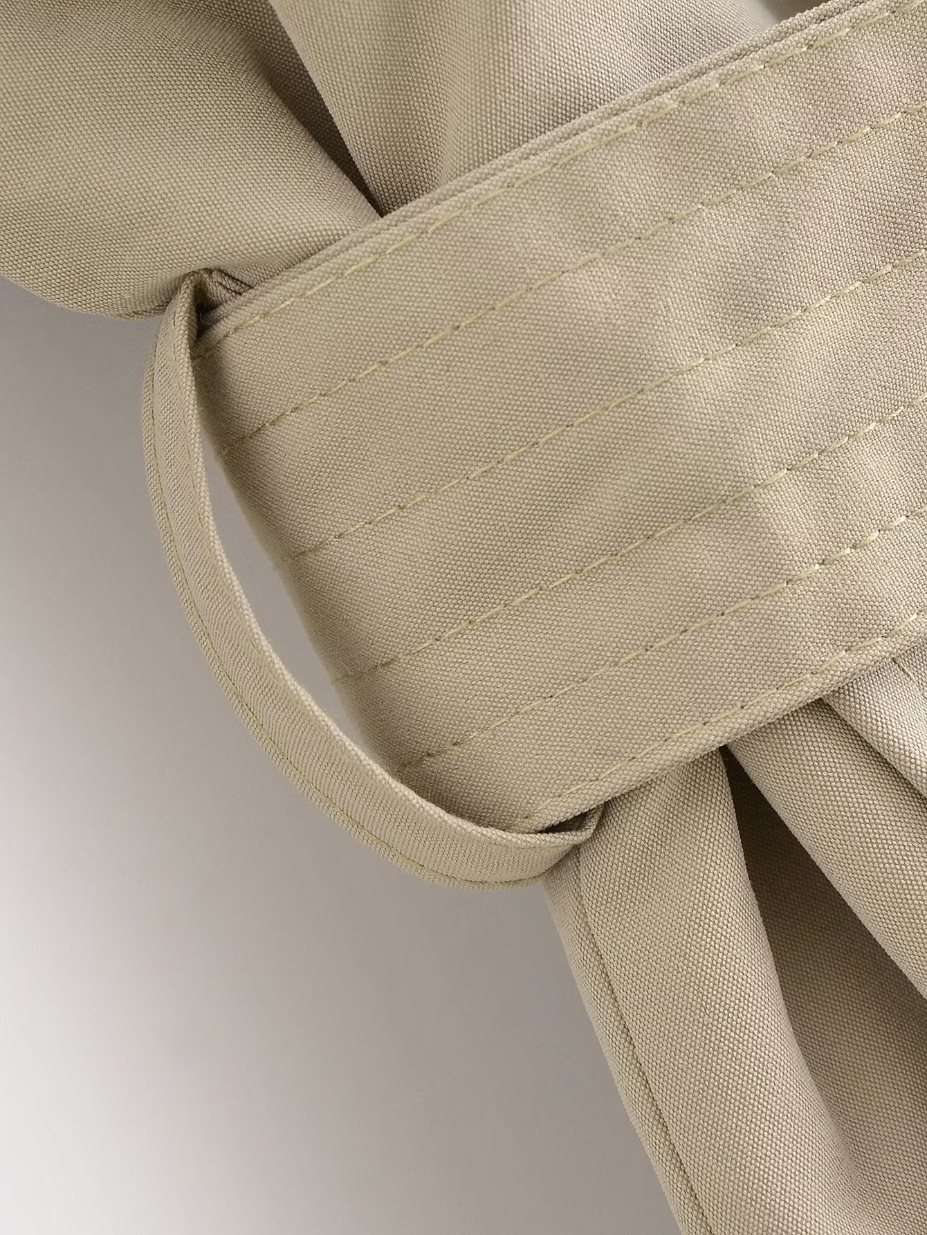 Double Breasted Loose Long Trench Coat