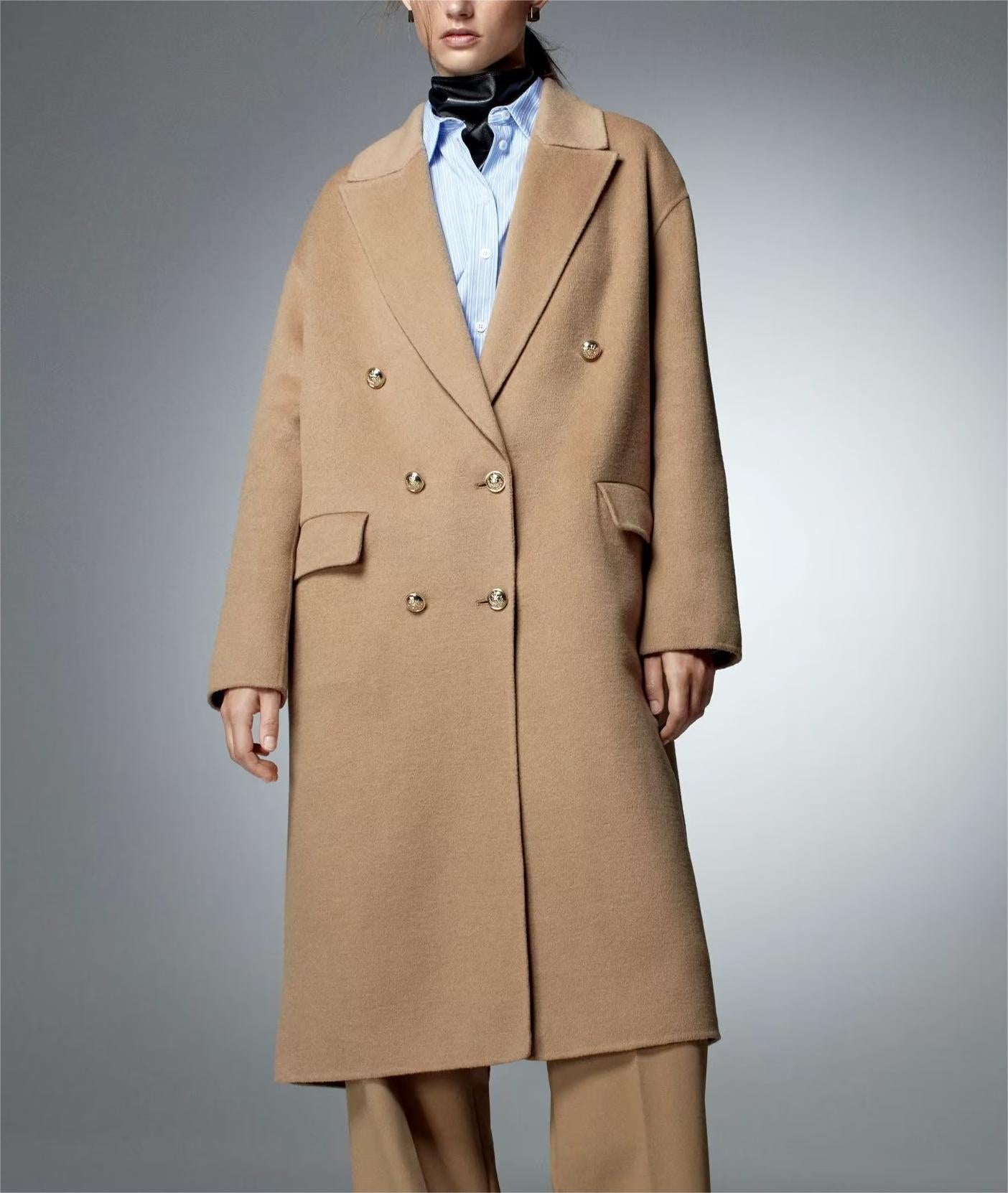 Street Long Overcoat Trench Coat