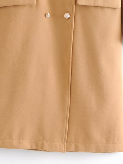 Street Long Overcoat Trench Coat