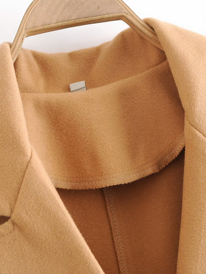 Street Long Overcoat Trench Coat