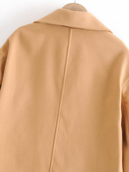 Street Long Overcoat Trench Coat