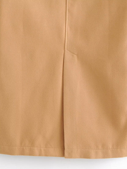 Street Long Overcoat Trench Coat