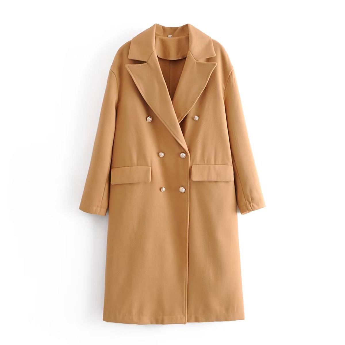 Street Long Overcoat Trench Coat