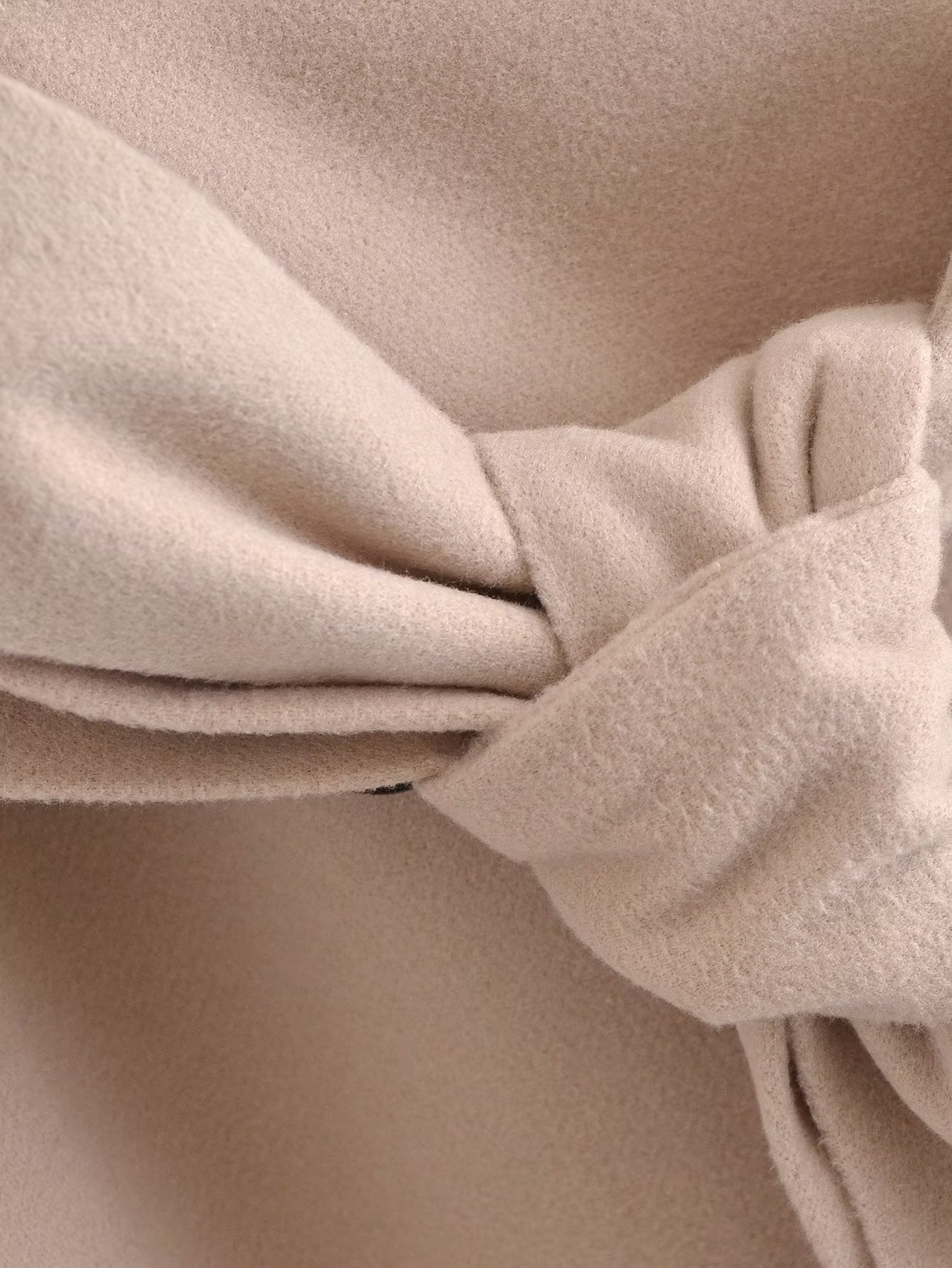 Belt Hooded Long Sleeve Trench Coat