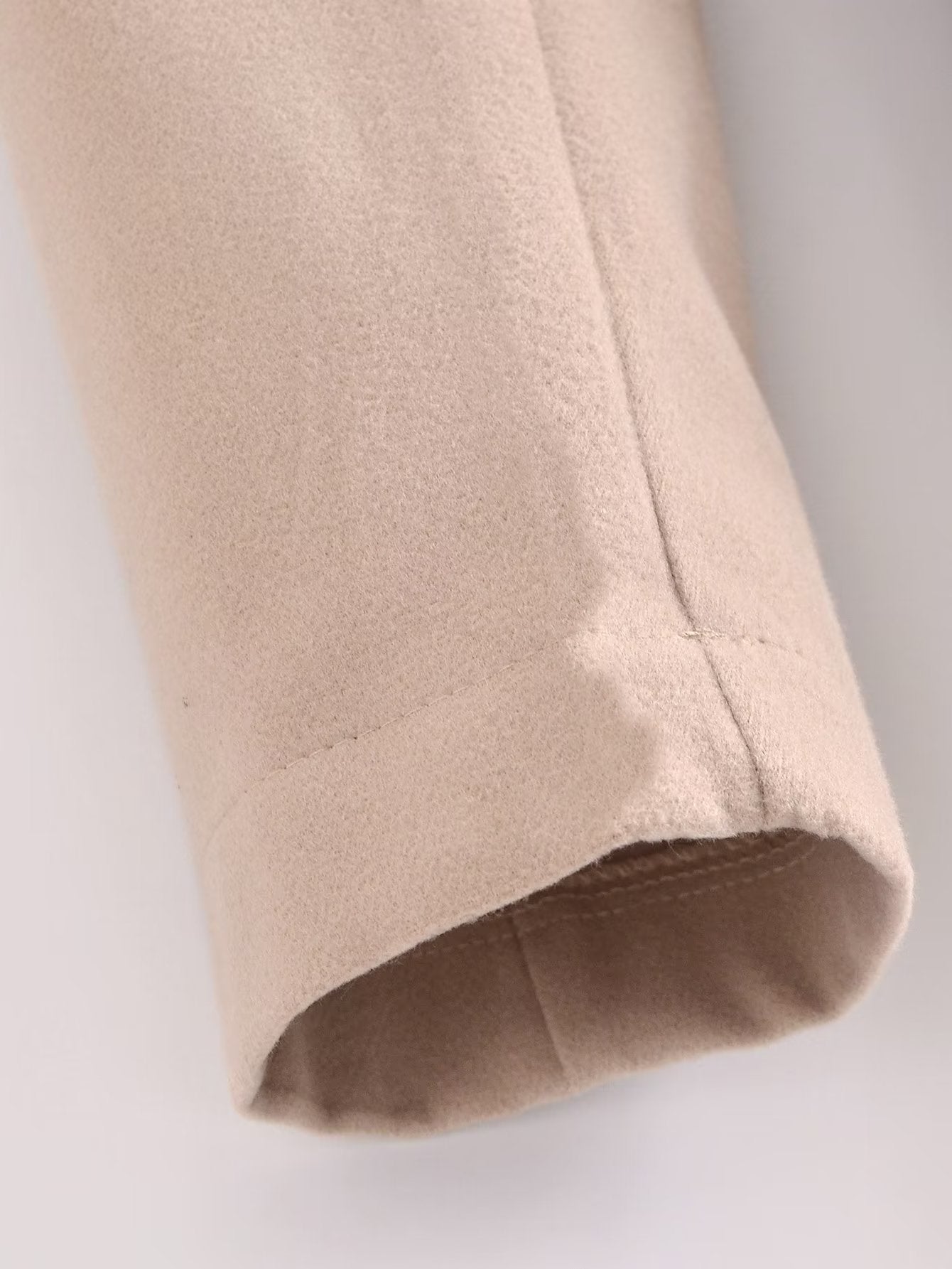 Belt Hooded Long Sleeve Trench Coat