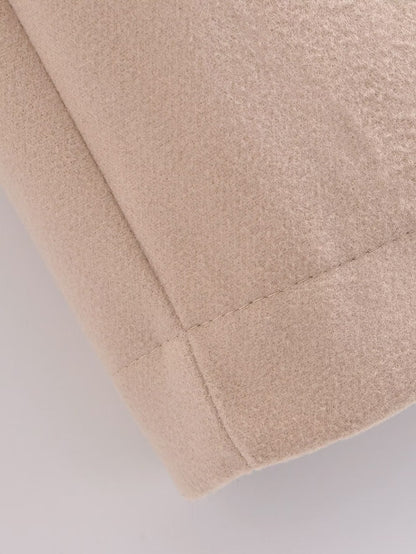 Belt Hooded Long Sleeve Trench Coat