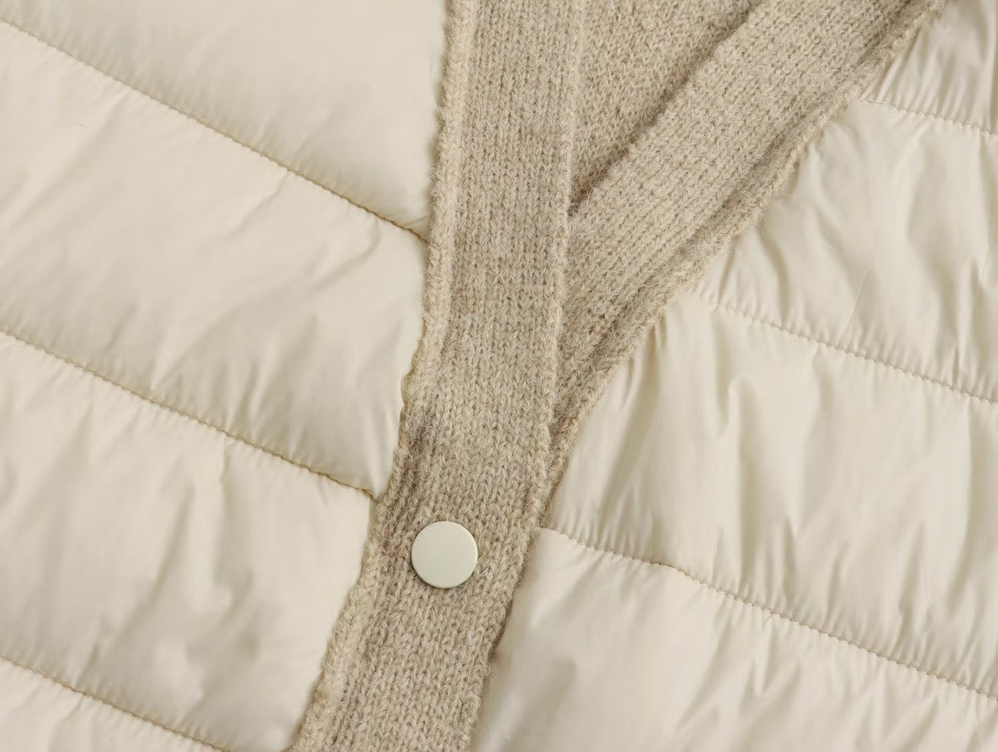 Quilted Patchwork Sleeveless Vest