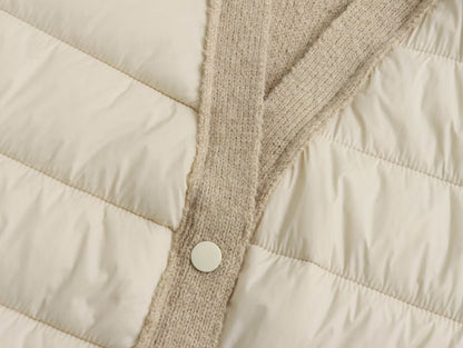 Quilted Patchwork Sleeveless Vest