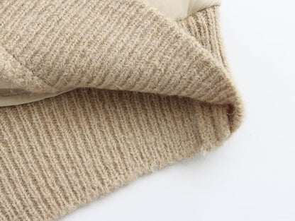 Quilted Patchwork Sleeveless Vest