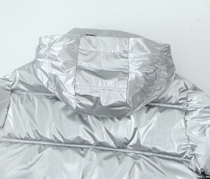 Metal Cotton Short Thick Jacket