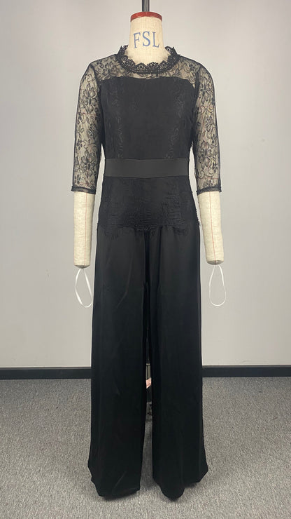 Formal Sexy Lace Jumpsuit