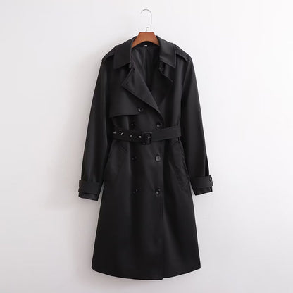 Mid Length Trench Coat