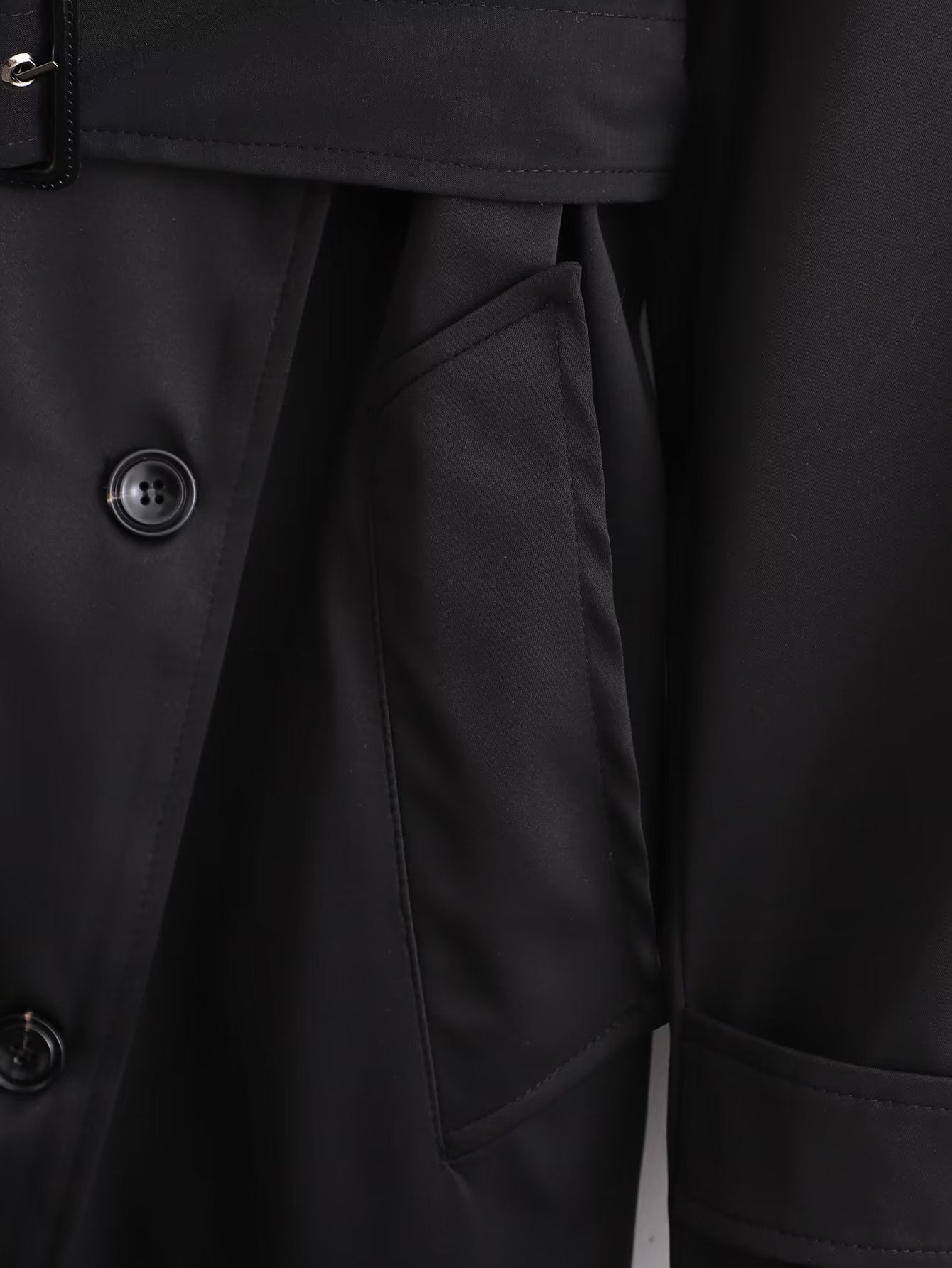 Mid Length Trench Coat