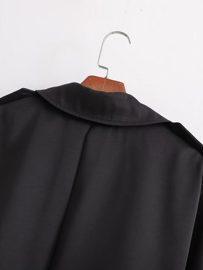 Mid Length Trench Coat