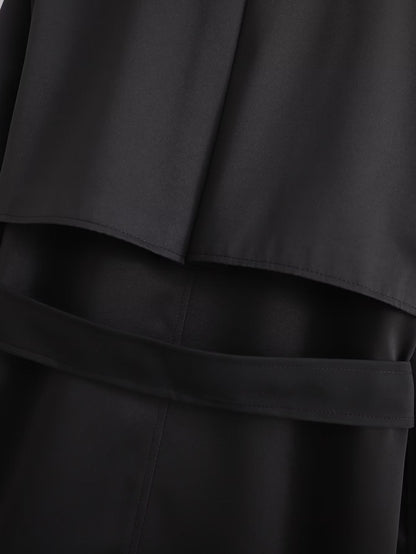 Mid Length Trench Coat