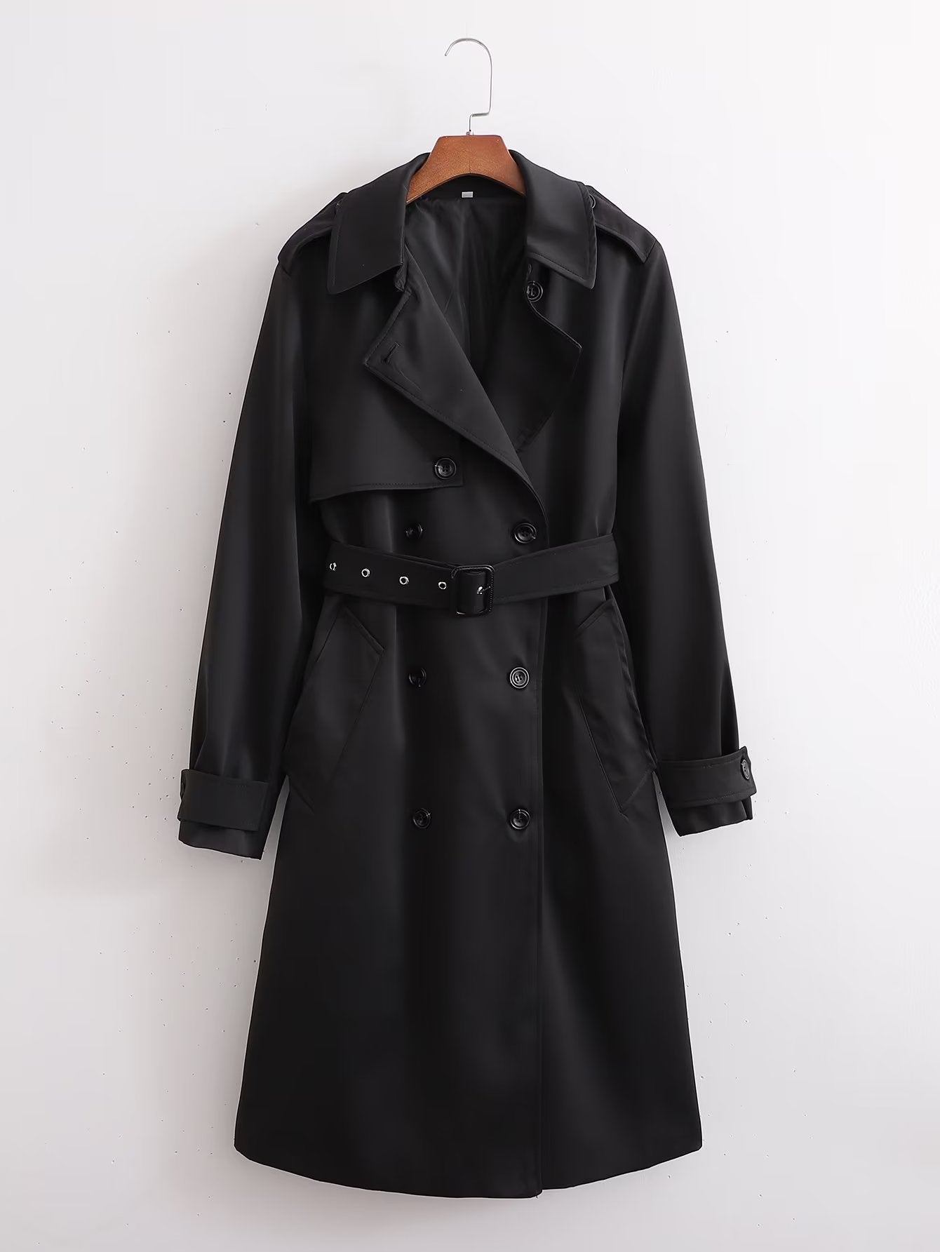 Mid Length Trench Coat