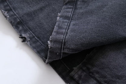 Denim Baggy Trench Coat