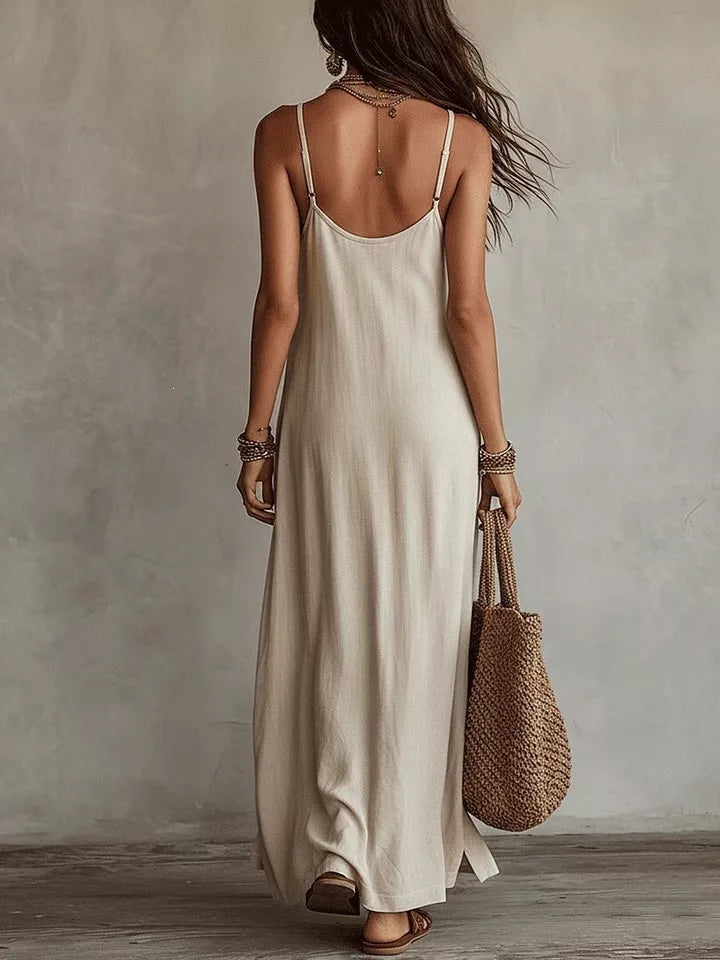 Spaghetti Strap Maxi Dress