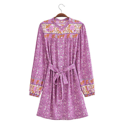 Mila Long Sleeve Mid Length Dress