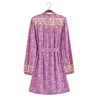 Mila Long Sleeve Mid Length Dress