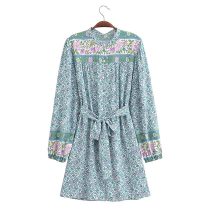 Mila Long Sleeve Mid Length Dress