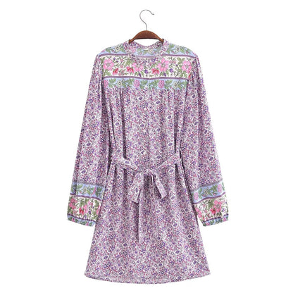 Mila Long Sleeve Mid Length Dress