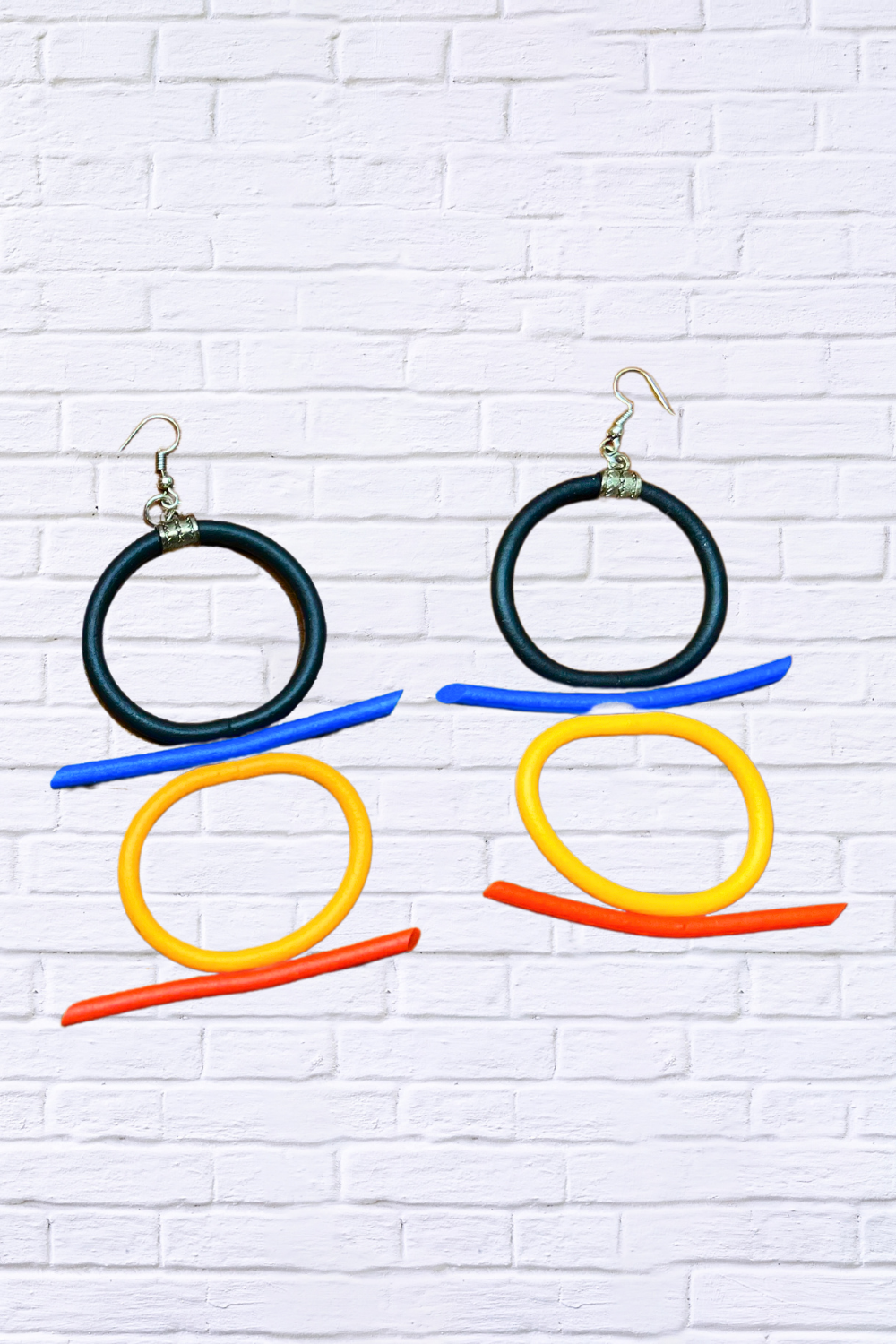 Light Weight Rubber Earrings