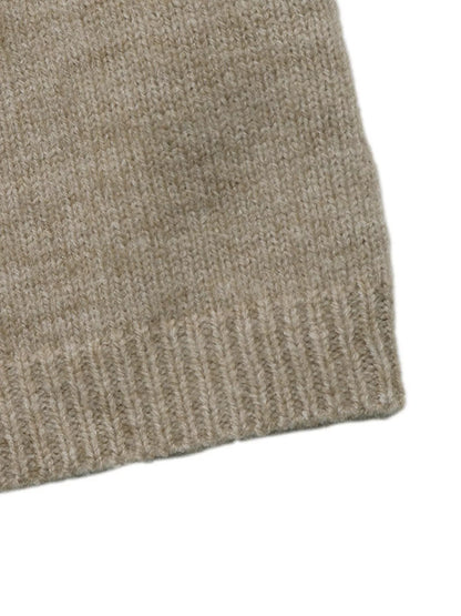 Open-Front Knit Cardigan