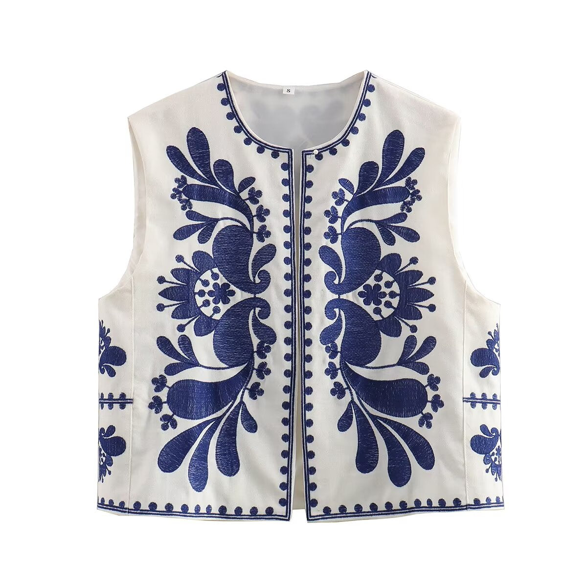 Embroidered Vest