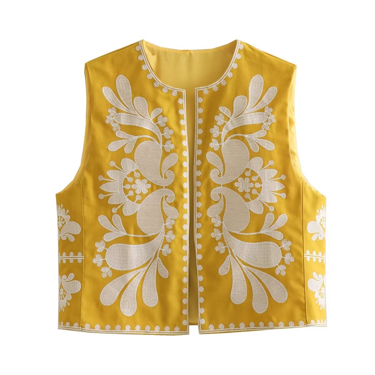 Embroidered Vest