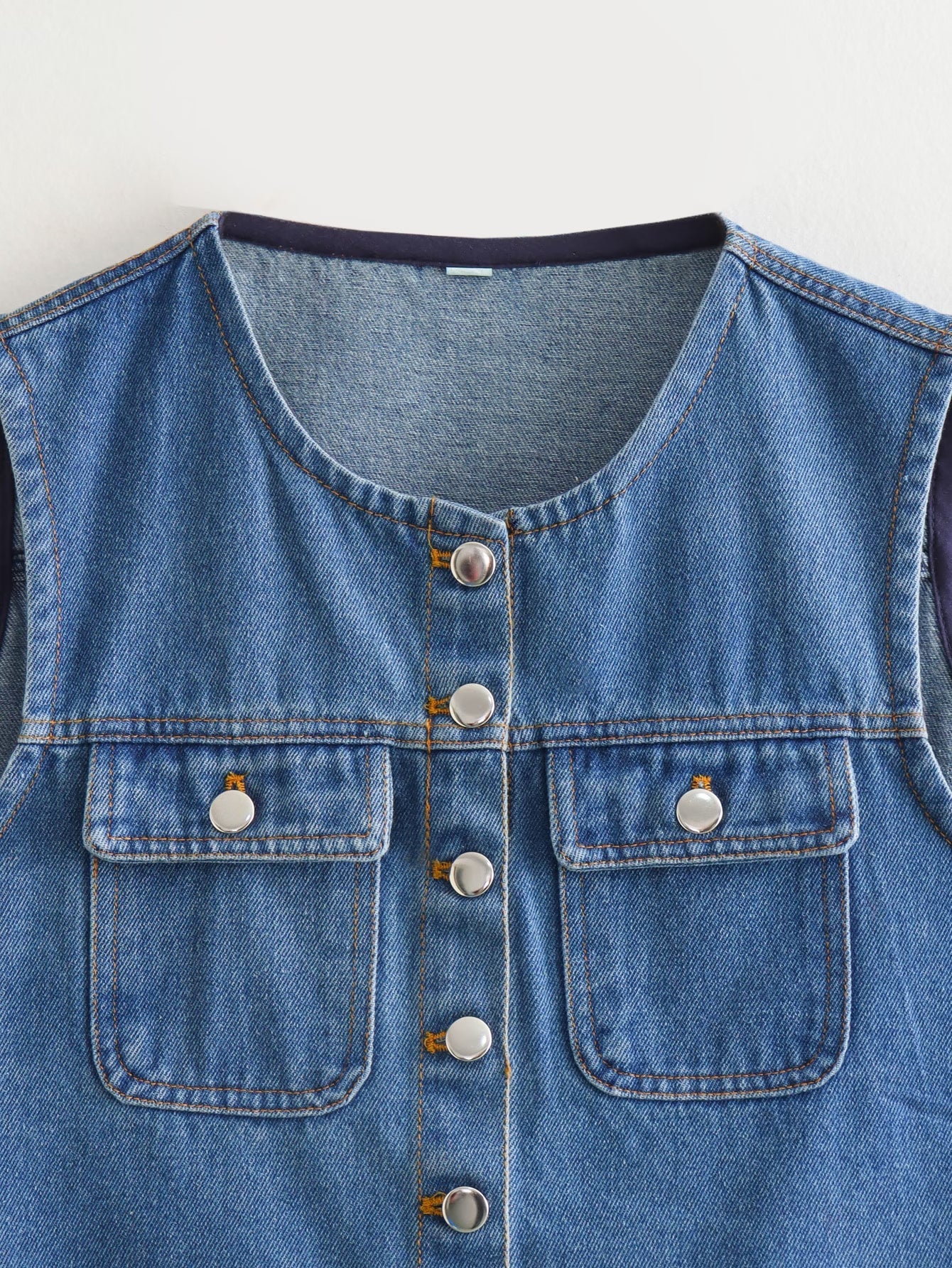 Casual Denim Vest