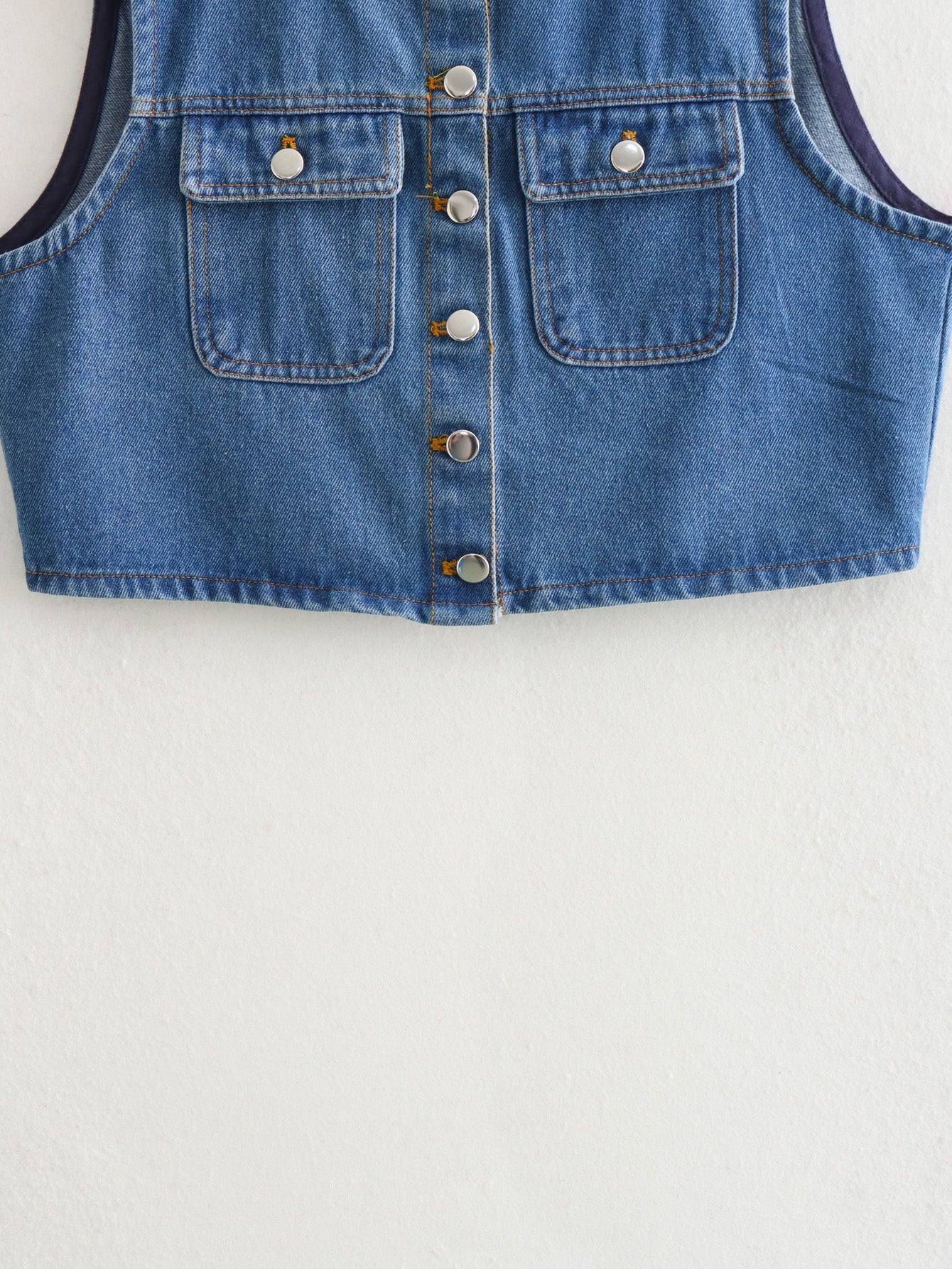 Casual Denim Vest