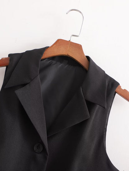 Casual Slim Fit Vest Jacket