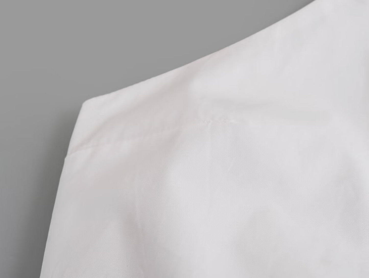 Hanging Collar Fabric Trench Coat Top