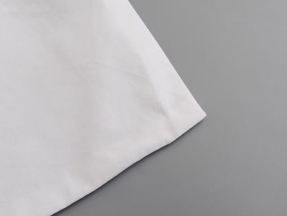 Hanging Collar Fabric Trench Coat Top