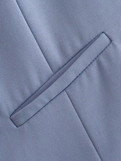 Retro Candy Color V-neck Vest Waistcoat