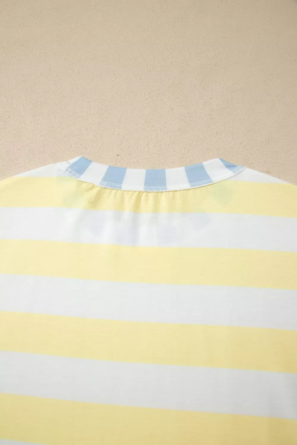 Striped Casual Half Sleeve Top