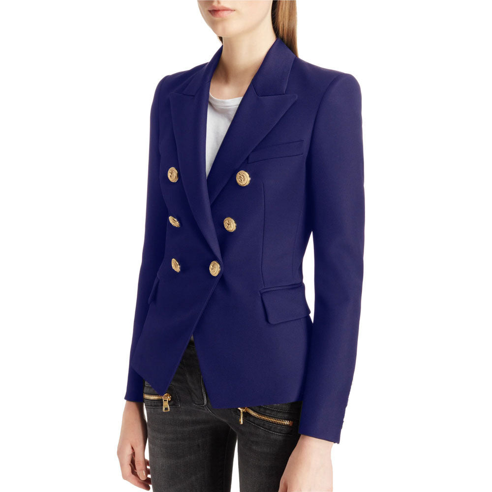 Short Double Breasted Coat Blazer