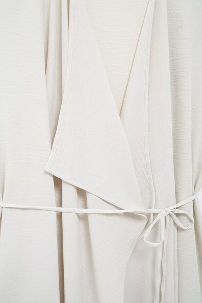 Belted Vertical Street Vest