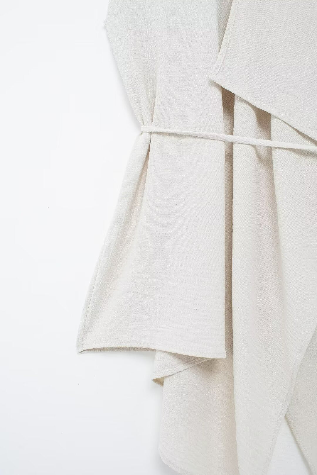 Belted Vertical Street Vest