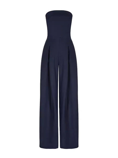 Open Back Slim Fit Jumpsuit