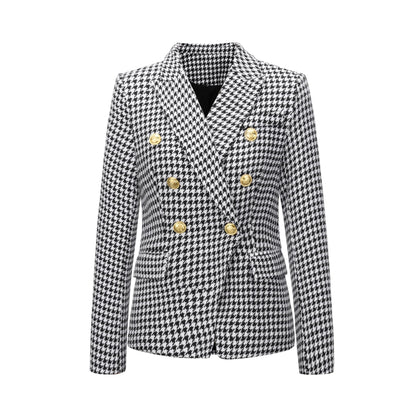Short Double Breasted Coat Blazer