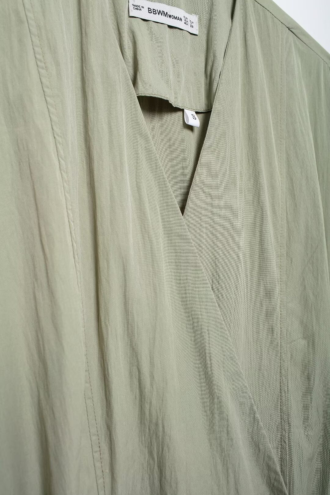 V Neck Lace Up Trench Coat