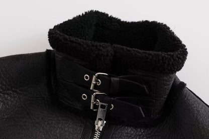 Faux Shearling Lamb Wool Vest Jacket