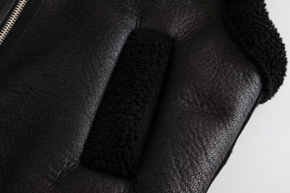 Faux Shearling Lamb Wool Vest Jacket
