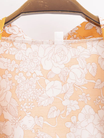 Rayon Printed Loose Kimono Coat